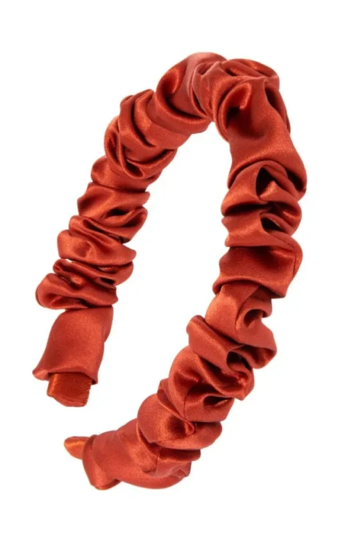 1/2" Medici Headband - Silk Charmeuse