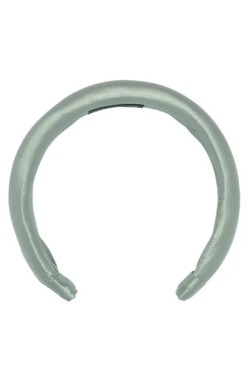 1 1/2" Padded Headband - Silk Charmeuse