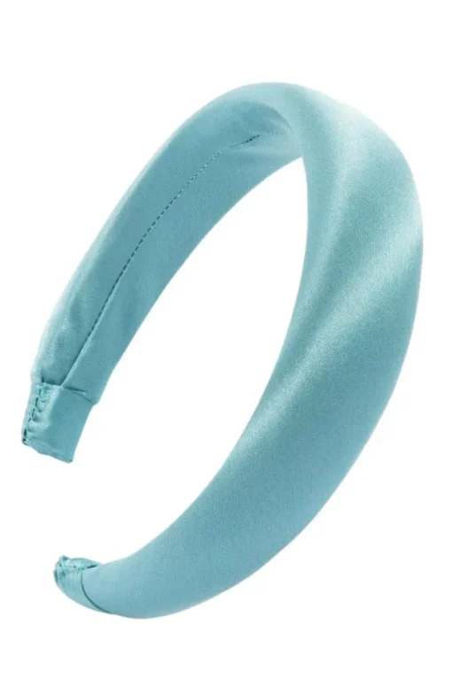 1 1/2" Padded Headband - Silk Charmeuse
