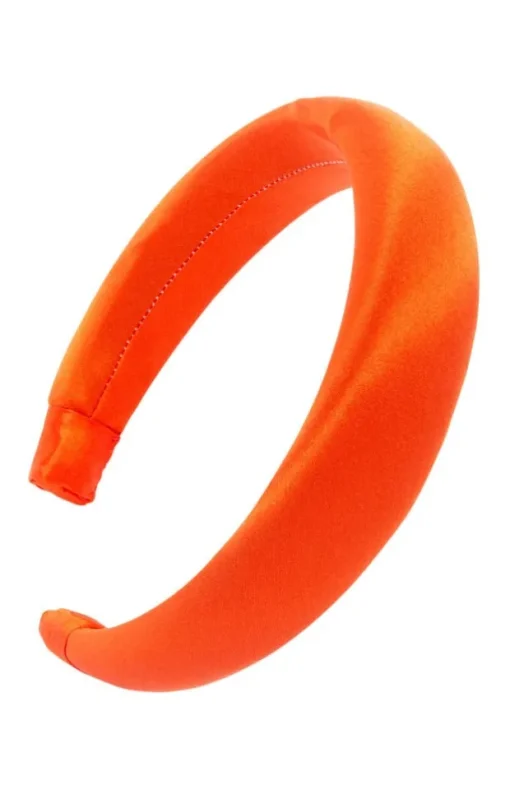 1 1/2" Padded Headband - Silk Charmeuse