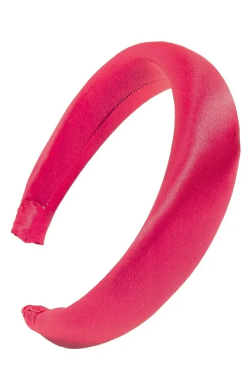 1 1/2" Padded Headband - Silk Charmeuse