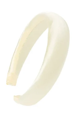 1 1/2" Padded Headband - Silk Charmeuse