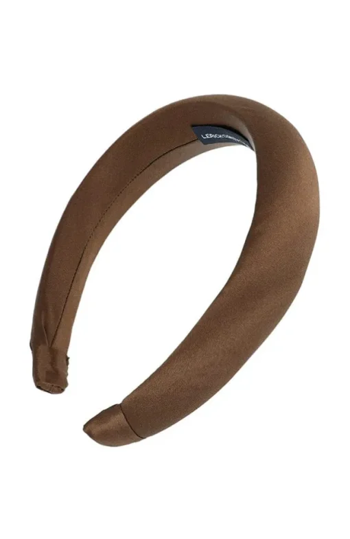 1 1/2" Padded Headband - Silk Charmeuse