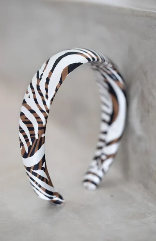 1 1/2" Padded Headband - Silk Charmeuse