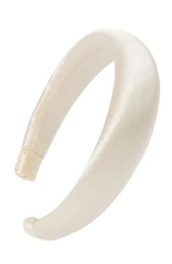 1 1/2" Padded Headband - Silk Charmeuse