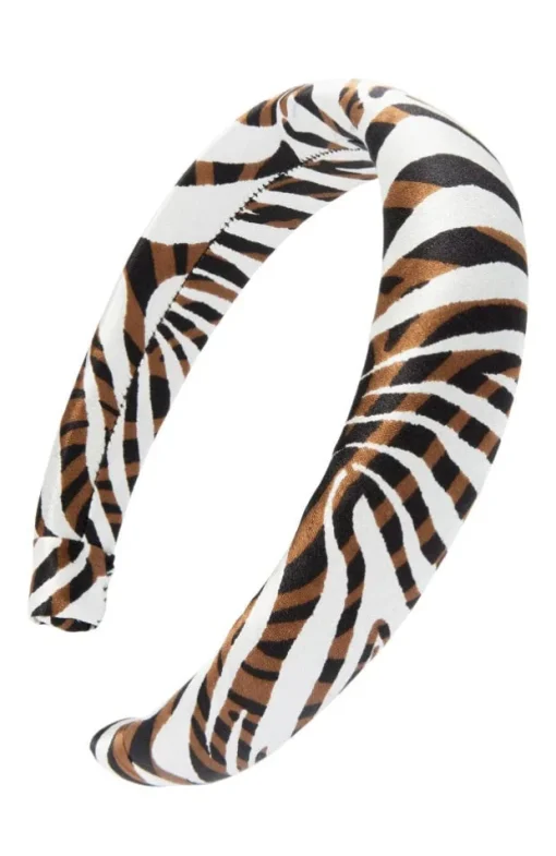 1 1/2" Padded Headband - Silk Charmeuse