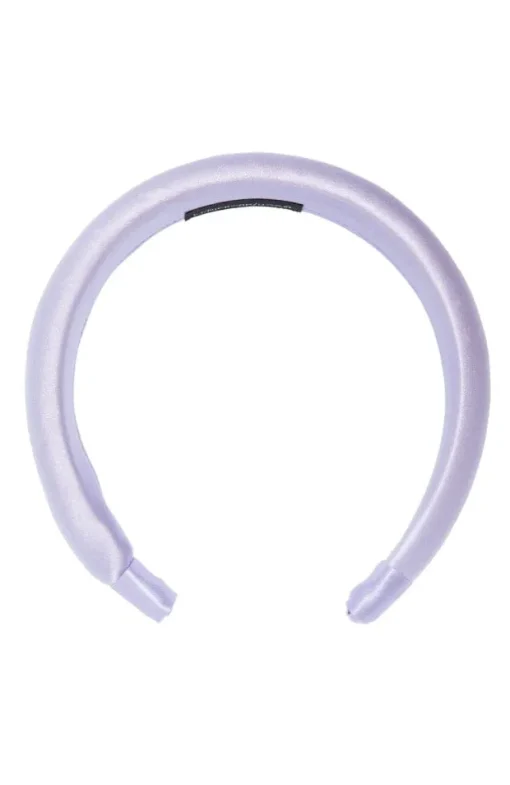 1 1/2" Padded Headband - Silk Charmeuse