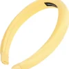 1" Padded Headband - Silk Charmeuse