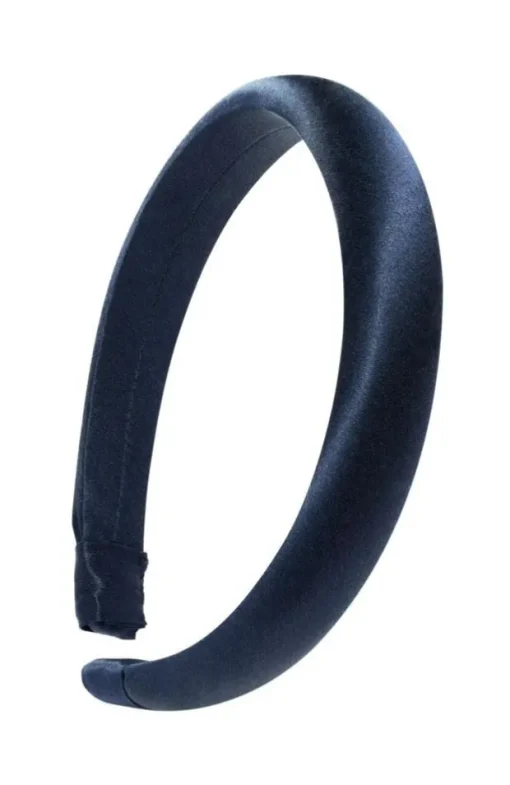 1" Padded Headband - Silk Charmeuse