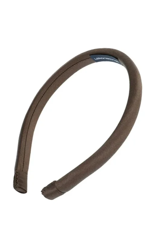 1/2" Padded Headband - Silk Charmeuse