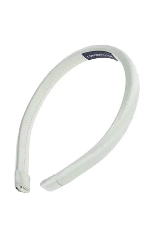 1/2" Padded Headband - Silk Charmeuse