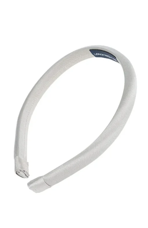 1/2" Padded Headband - Silk Charmeuse