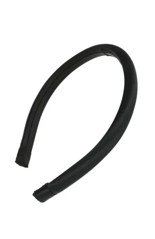 1/2" Padded Headband - Silk Charmeuse