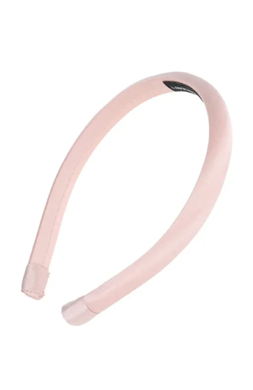 1/2" Padded Headband - Silk Charmeuse