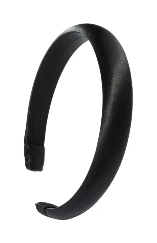 1" Padded Headband - Silk Charmeuse