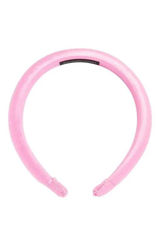 1" Padded Headband - Silk Charmeuse