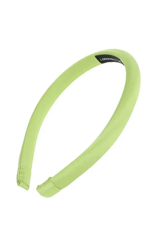 1/2" Padded Headband - Silk Charmeuse