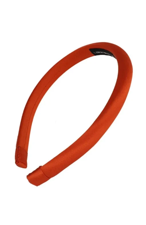 1/2" Padded Headband - Silk Charmeuse