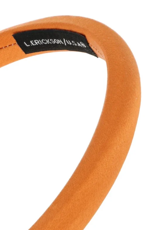 1/2" Padded Headband - Silk Charmeuse