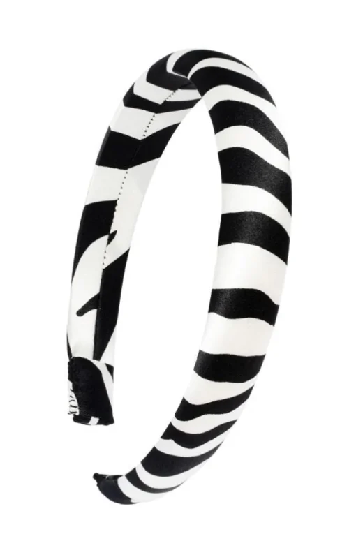 1" Padded Headband - Silk Charmeuse