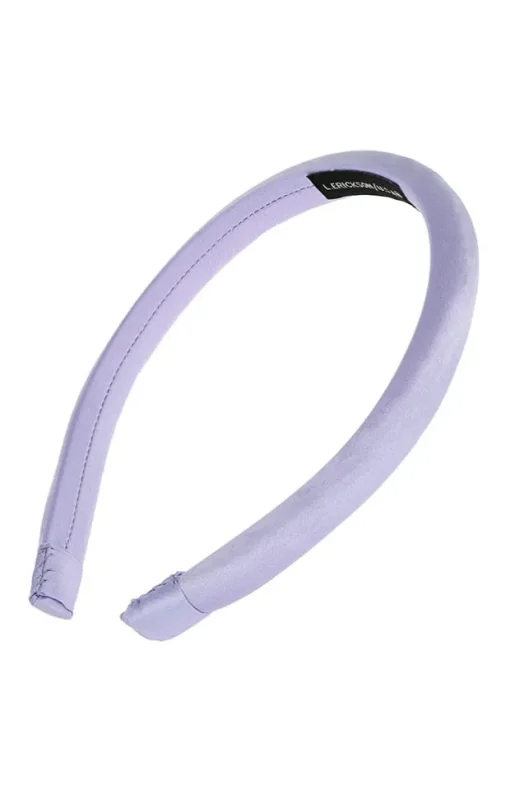 1/2" Padded Headband - Silk Charmeuse