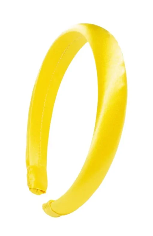 1" Padded Headband - Silk Charmeuse