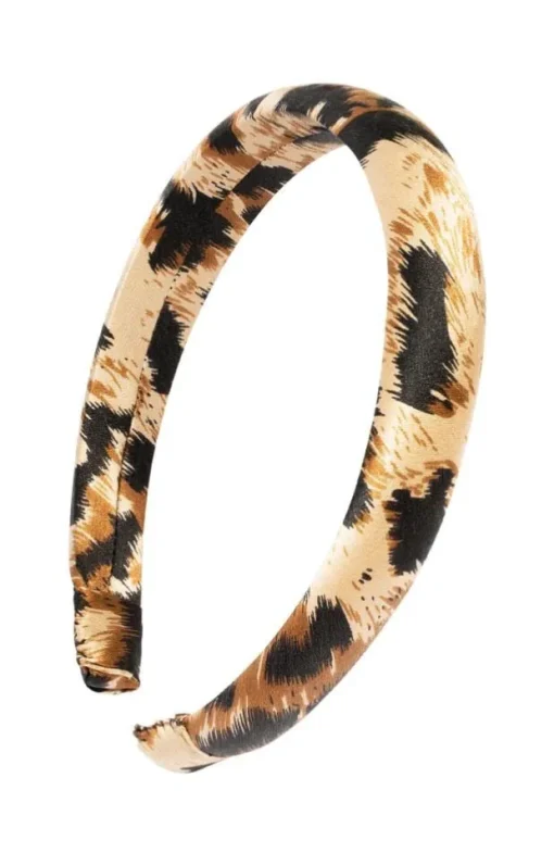 1" Padded Headband - Silk Charmeuse