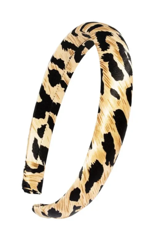 1" Padded Headband - Silk Charmeuse