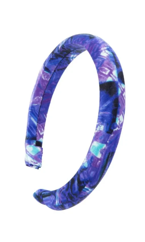 1" Padded Headband - Silk Charmeuse