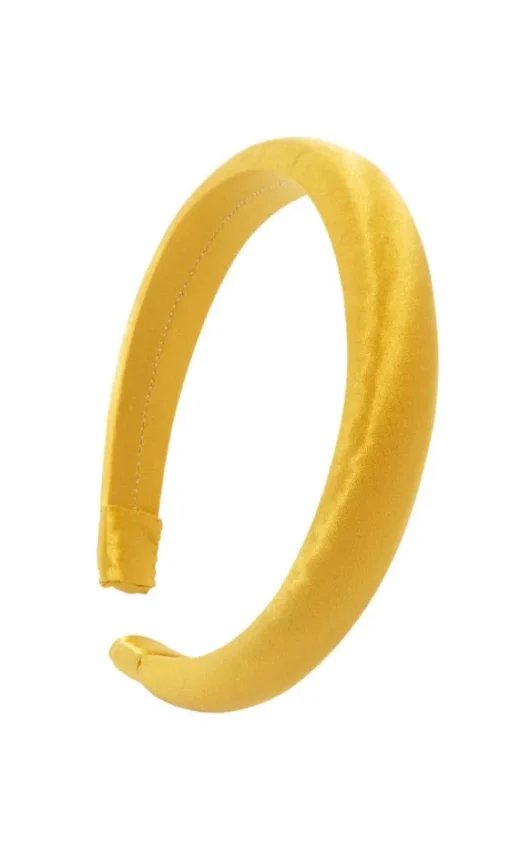 1" Padded Headband - Silk Charmeuse