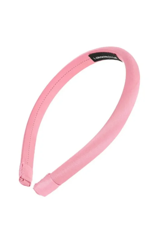 1/2" Padded Headband - Silk Charmeuse