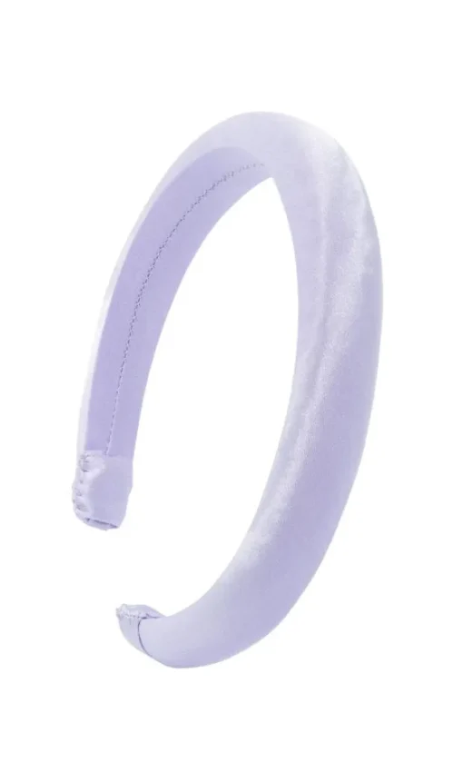 1" Padded Headband - Silk Charmeuse
