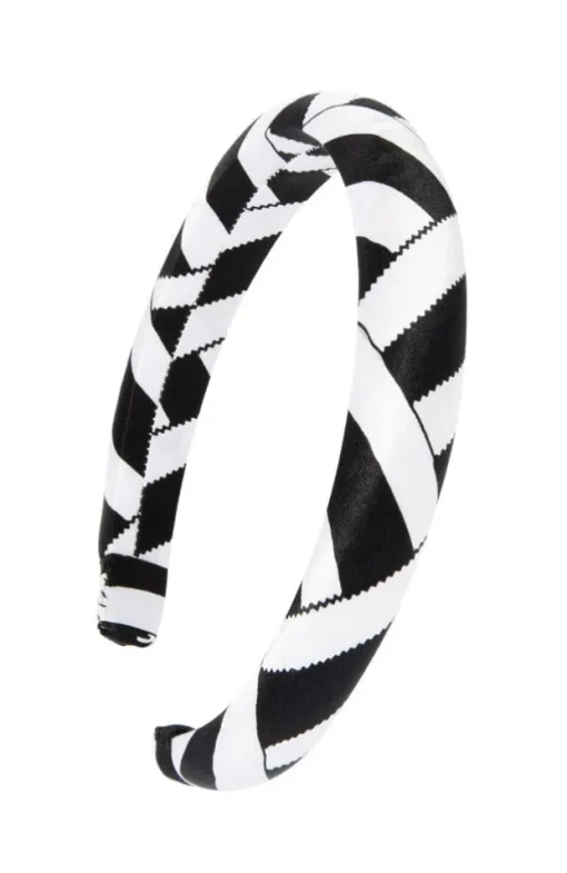 1" Padded Headband - Silk Charmeuse