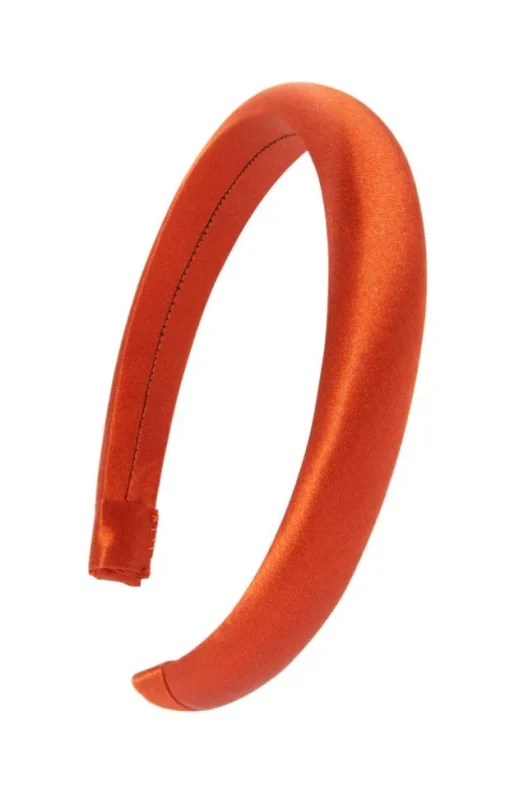 1" Padded Headband - Silk Charmeuse