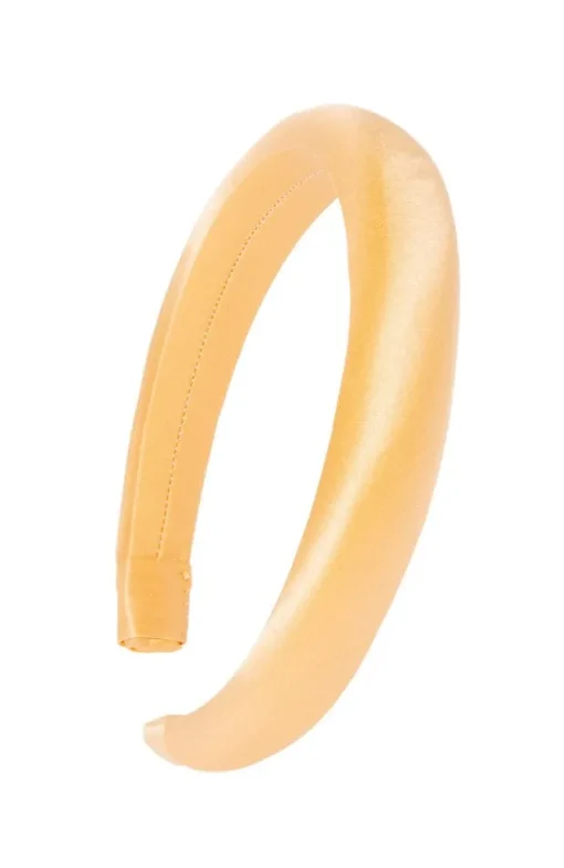1" Padded Headband - Silk Charmeuse