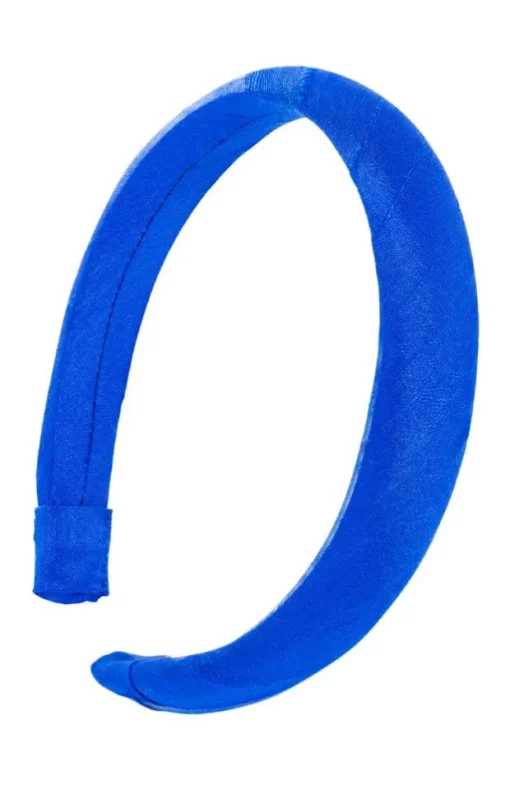 1" Padded Headband - Silk Dupioni