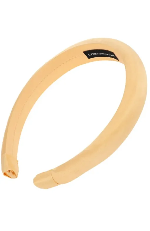 1" Padded Headband - Silk Charmeuse