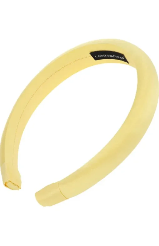 1" Padded Headband - Silk Charmeuse