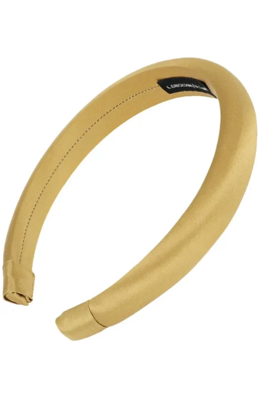 1" Padded Headband - Silk Charmeuse