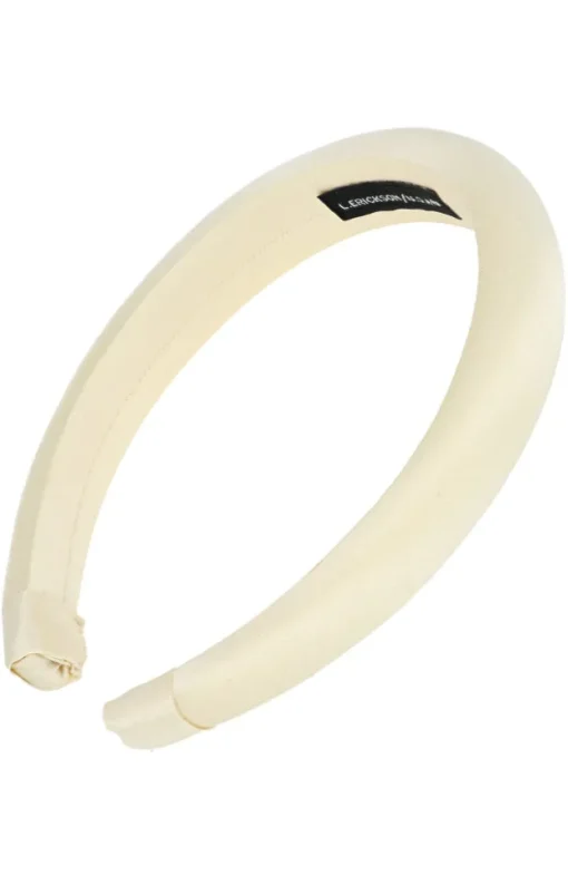 1" Padded Headband - Silk Charmeuse