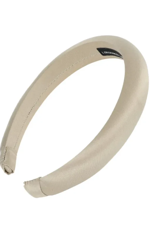 1" Padded Headband - Silk Charmeuse