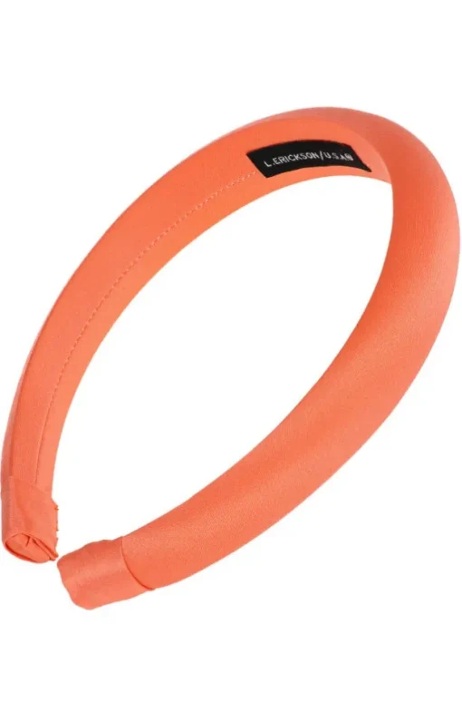1" Padded Headband - Silk Charmeuse