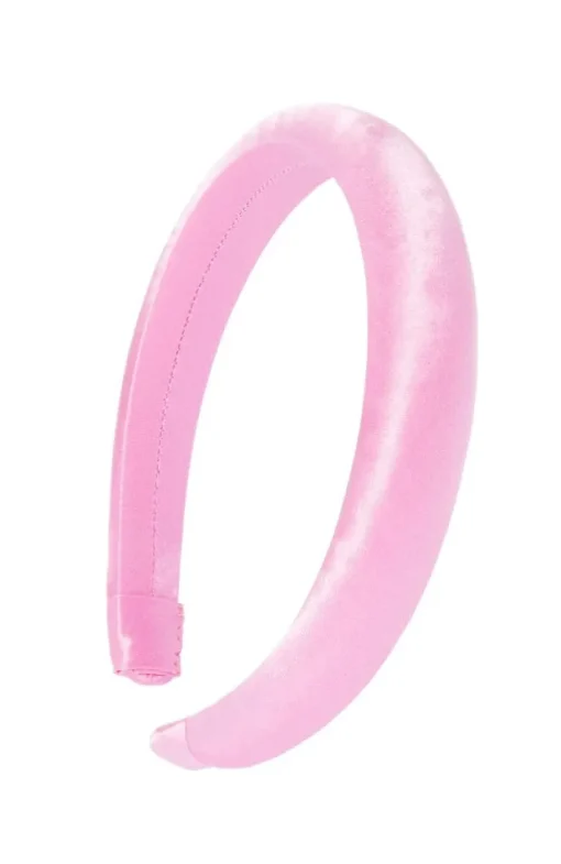 1" Padded Headband - Silk Charmeuse