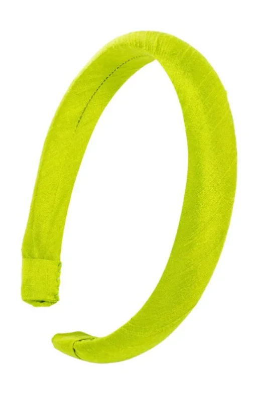 1" Padded Headband - Silk Dupioni