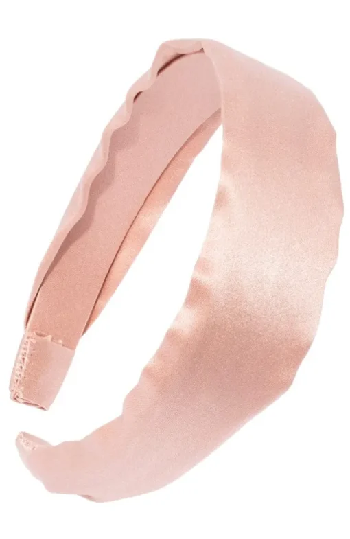 1 1/2" Scarf Headband - Silk Charmeuse