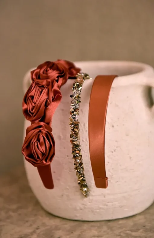 1" Ultracomfort Headband - Silk Charmeuse