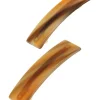 Rectangle Barrette Pair - Ginger