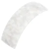 Rectangle Volume Barrette - Coconut Milk