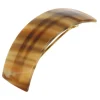Rectangle Volume Barrette - Ginger