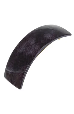 Rectangle Volume Barrette - Aztec